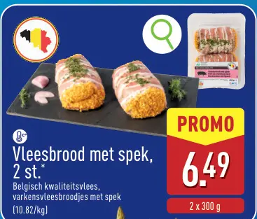 Promotie: Vleesbrood met spek