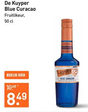 Aanbieding: De Kuyper Blue Curacao