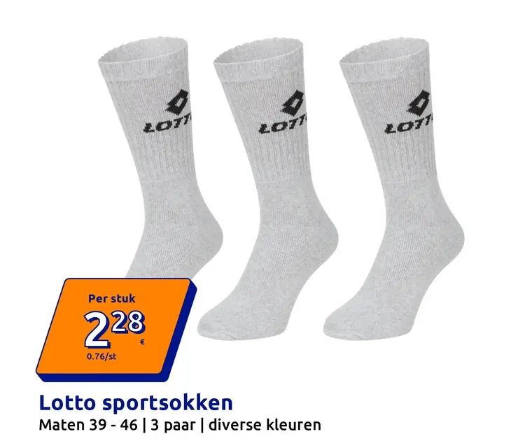 Aanbieding: sportsokken
