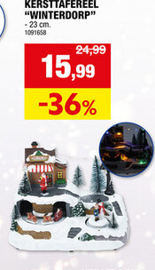 Aanbieding: KERSTTAFEREEL "WINTERDORP"