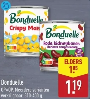 Aanbieding: Bonduelle