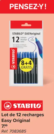 Offre: Lot de 12 recharges Easy Original