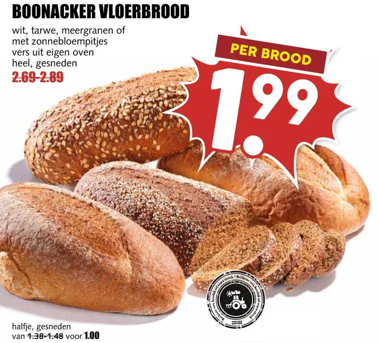 Aanbieding: Boonacker vloerbrood