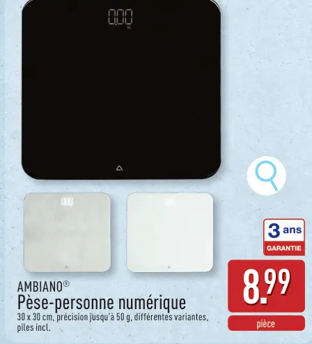 Offre: Pèse-personne numérique