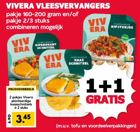 Aanbieding: Vivera Vleesvervangers