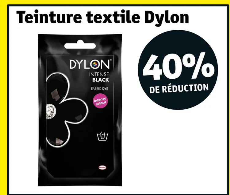 Offre: Teinture textile Dylon