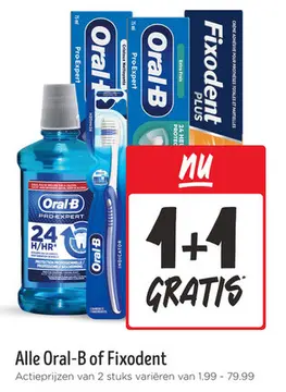 Aanbieding: Oral-B of Fixodent