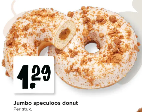 Promotie: Speculoos donut