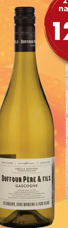 Aanbieding: Duffour Père & Fils Côtes de Gascogne IGP