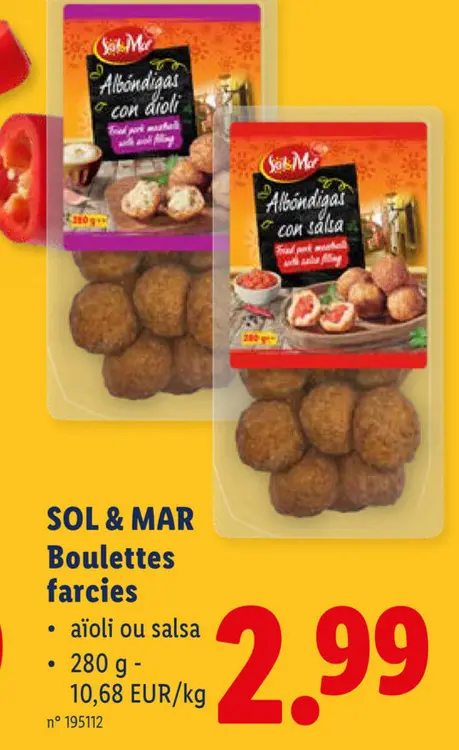 Offre: Boulettes farcies