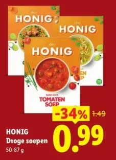 Aanbieding: Droge soepen