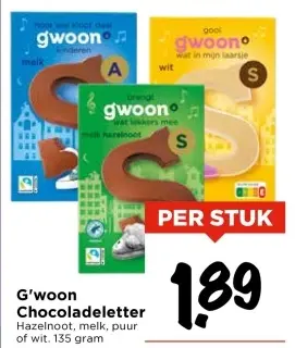 Aanbieding: Chocoladeletter