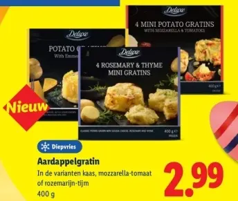 Aanbieding: Aardappelgratin