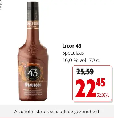 Promotie: Licor 43