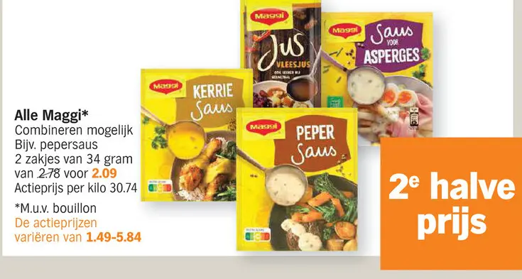 Promotie: Maggi Sauces