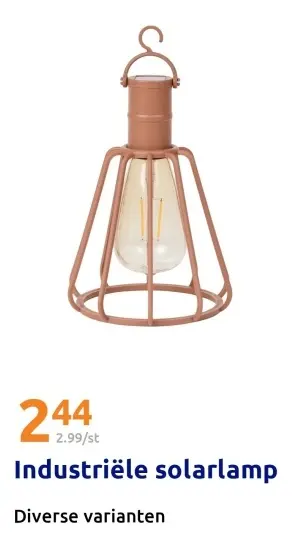Aanbieding: Industriële solarlamp