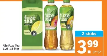 Aanbieding: Alle Fuze Tea
