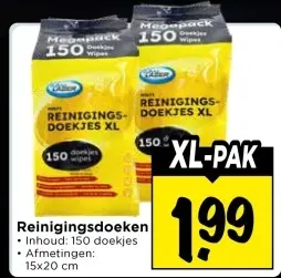 Reinigingsdoeken