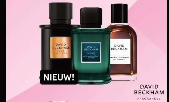 Aanbieding: David Beckham Fragrances & Mexx Fragrances