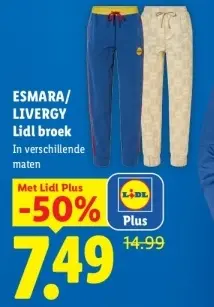 Aanbieding: Lidl broek