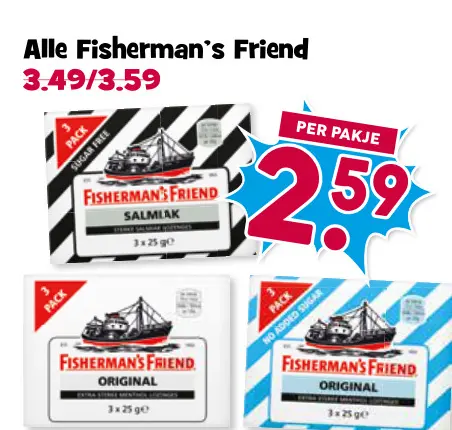 Aanbieding: Fisherman's Friend