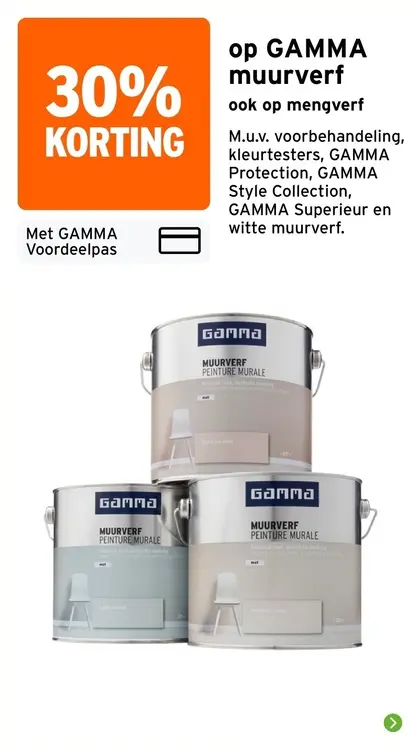 Aanbieding: Muurverf
