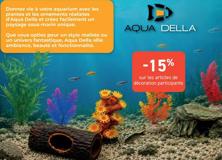 Offre: Aqua Della Articles de décoration participants
