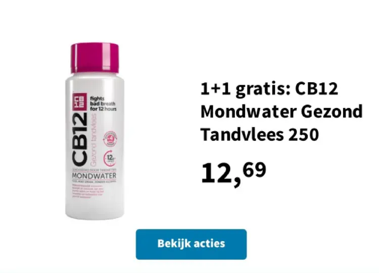 Aanbieding: CB12 Mondwater Gezond Tandvlees