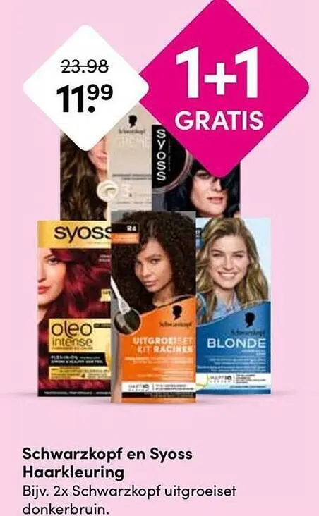 Aanbieding: Haarkleuring