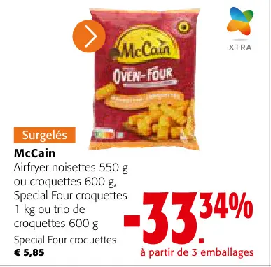 Offre: McCain