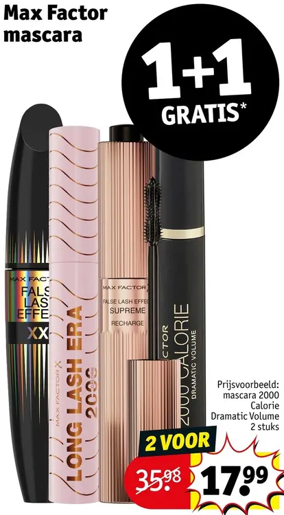 Aanbieding: Mascara
