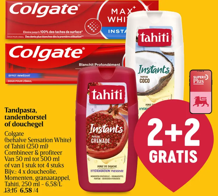 Promotie: Tandpasta, tandenborstel of douchegel