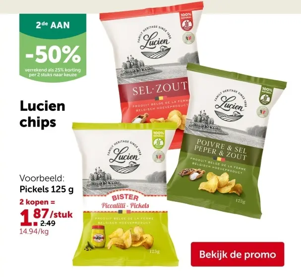 Promotie: Lucien chips