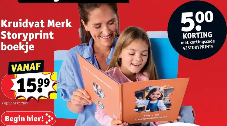 Aanbieding: Storyprint boekje