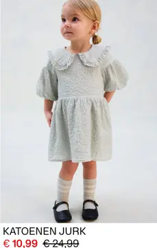 Aanbieding: Katoenen jurk