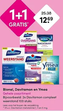 Aanbieding: Bional, Davitamon en Ymea