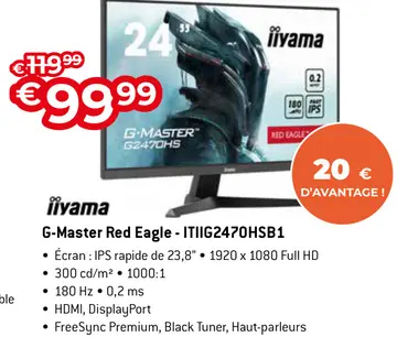Offre: G-Master Red Eagle - ITIIG2470HSB1
