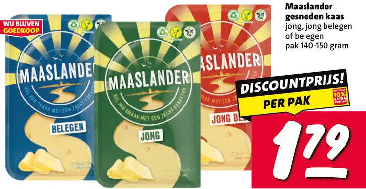 Aanbieding: Gesneden kaas