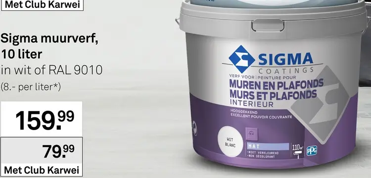 Aanbieding: Muurverf