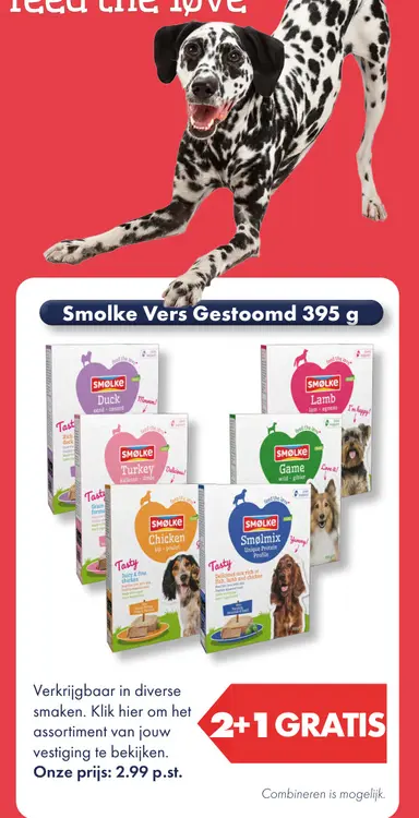 Aanbieding: Smolke Vers Gestoomd