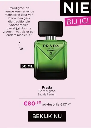 Aanbieding: Prada Paradigme Eau de Parfum