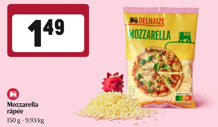 Offre: Mozzarella | Râpée