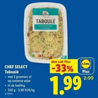 Promotie: Taboulé