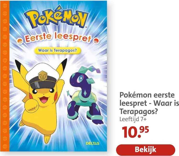 Aanbieding: Eerste leespret - Waar is Terapagos?