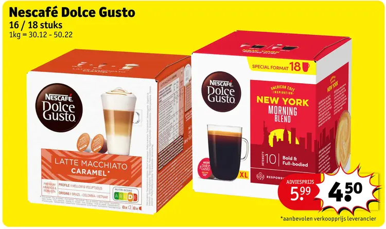 Promotie: Nescafe Dolce Gusto