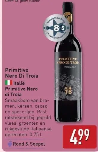 Aanbieding: Primitivo Nero Di Troia