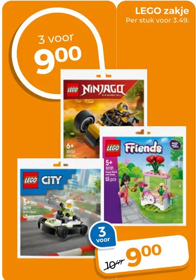 Aanbieding: LEGO zakje