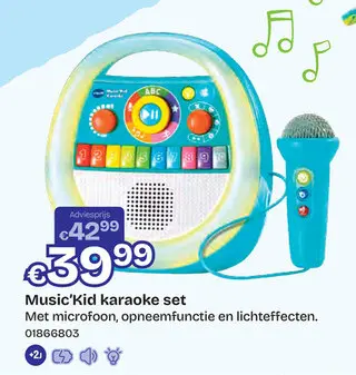 Aanbieding: Music'Kid Karaoke Set