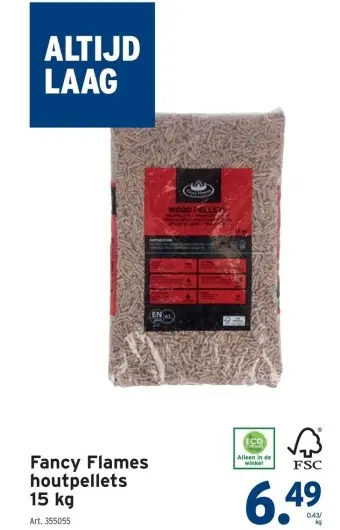 Promotie: Fancy Flames houtpellets