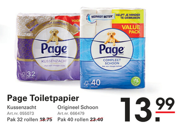 Aanbieding: Page Toiletpapier